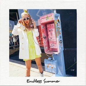 Endless Summer Teenie Mini Dress in Neon Zebra NWT